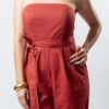 Palazzo Strapless de Pierna Ancha (Wide Leg)