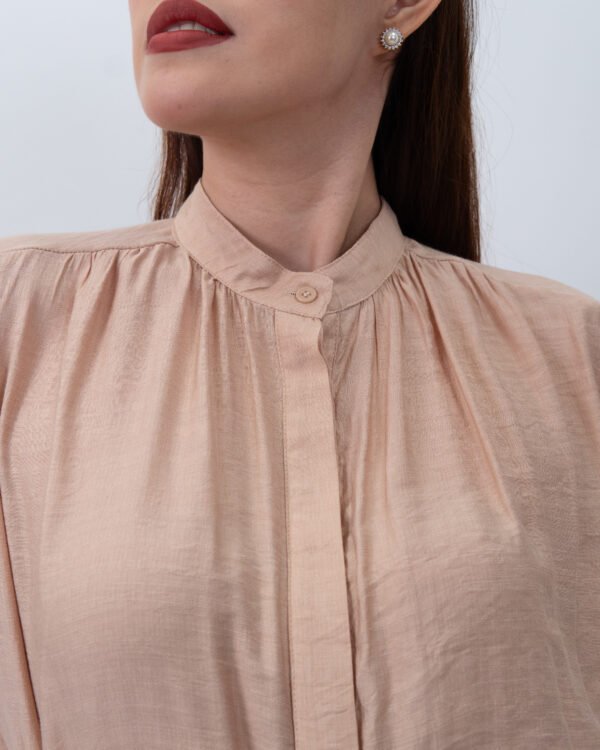 Blusa Beige Taupe lisa