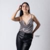 Blusa de Lentejuela Plata