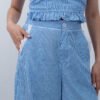 Conjunto de Pantalón Dos Piezas a Rayas