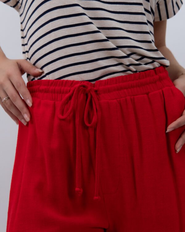 Pantalón Rojo Wide