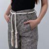 Pantalón de Lino Oscuro