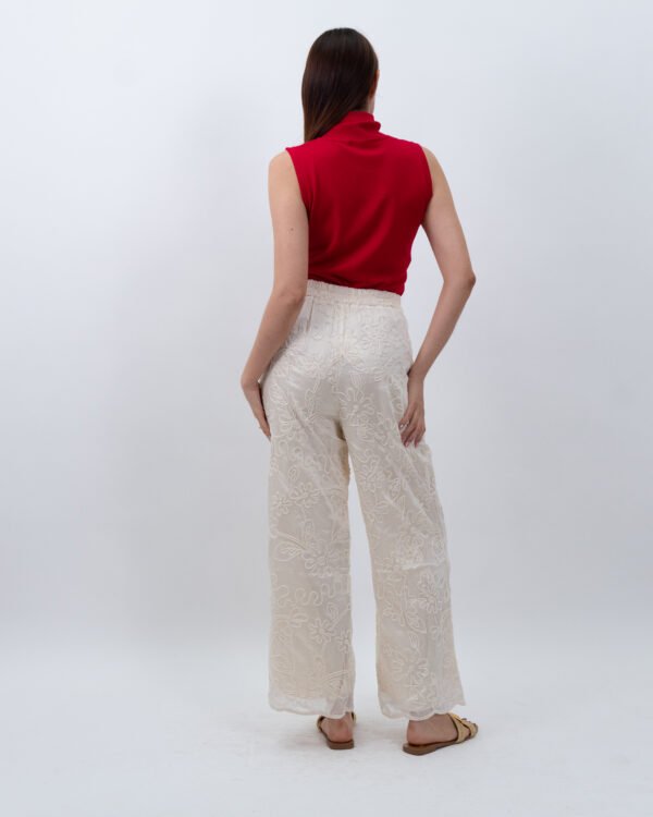 Pantalón Beige con Grecas