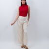 Pantalón Beige con Grecas