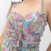 Vestido Maxi Floral Sizado