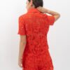 Conjunto de Short Encaje Rojo