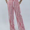 Pantalón a Rayas de Lino