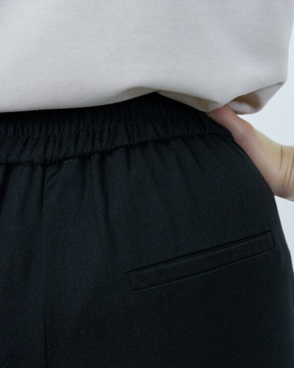 Pantalón de Lino Negro