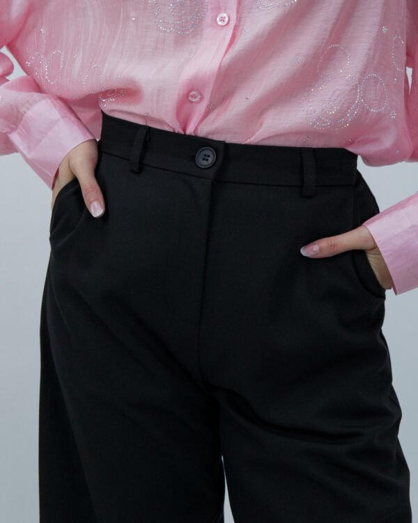 Pantalón de Vestir de Pierna Ancha