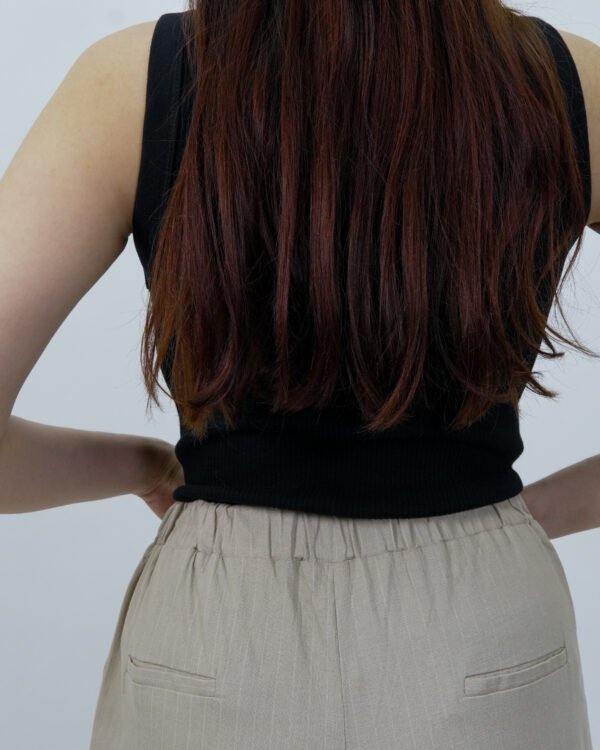 Pantalón de Lino Taupe