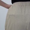 Pantalón de Lino Taupe