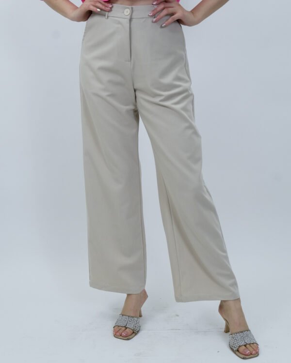 Pantalón de Vestir de Pierna Ancha