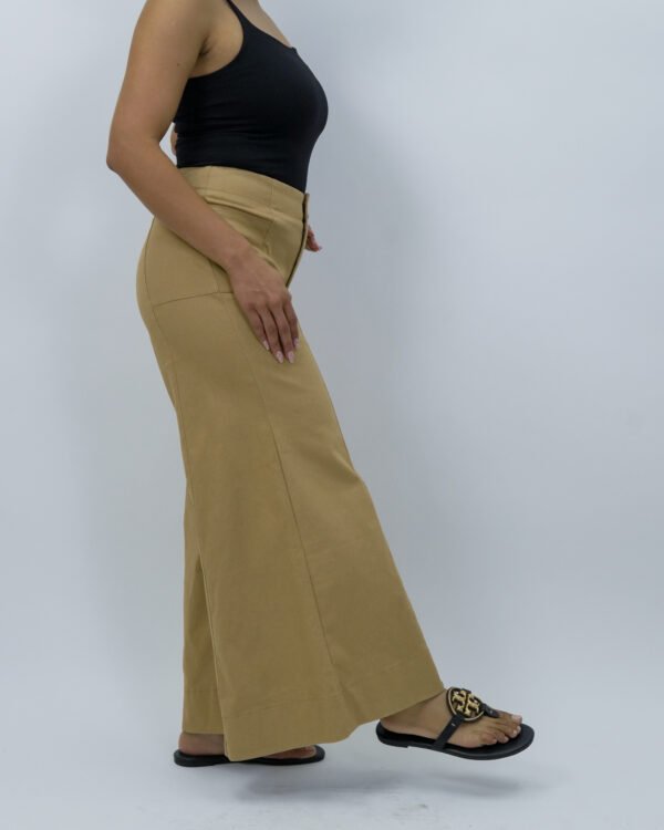Pantalón Wide Leg Camel