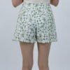 Short blanco con Encajes