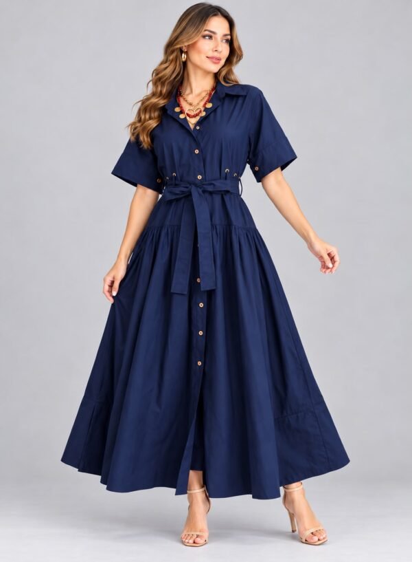 Vestido Azul Marino