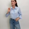 Camisa Flores Bordada