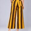Pantalon Rayas Amarillas y Cafe