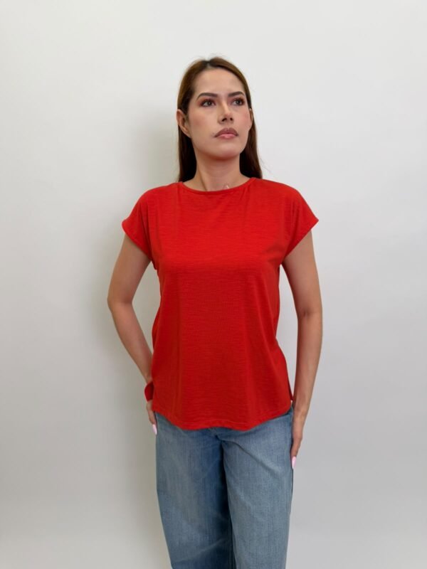 Blusa Roja Basica