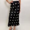 Falda Midi de Polkadots