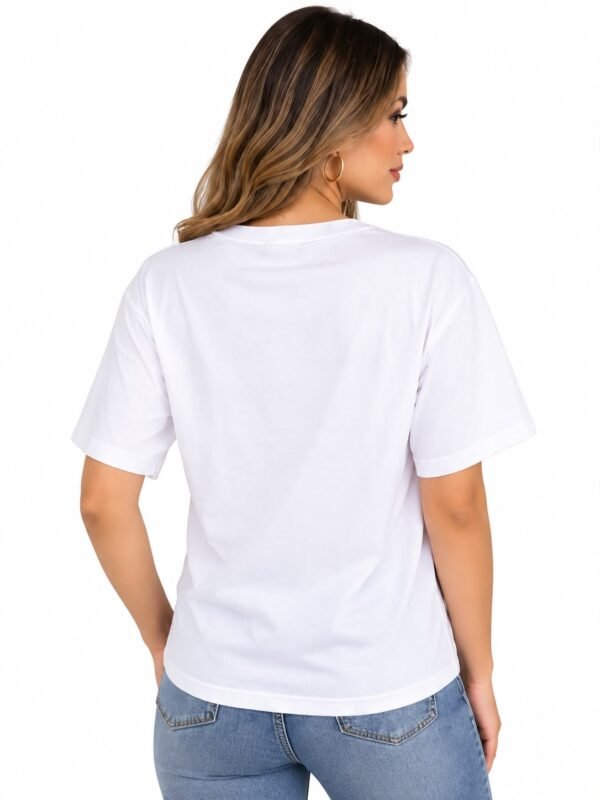 Playera Blanca Gato