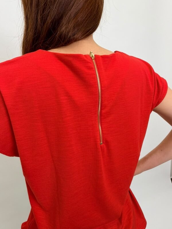 Blusa Roja Basica