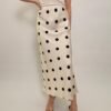 Falda Midi de Polkadots