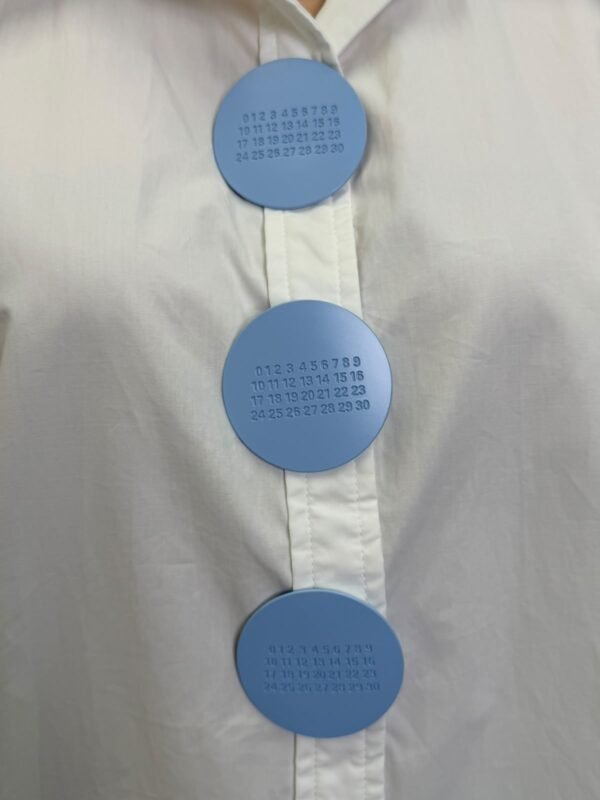 Camisa Botones Azul