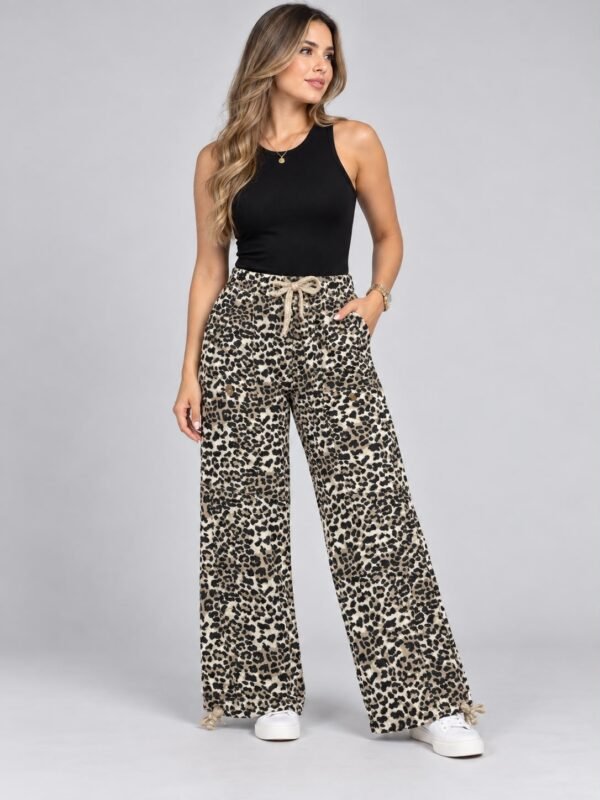 Pantalon Leopardo Jogger