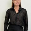 Camisa Negra Transparente