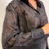 Camisa Negra Transparente