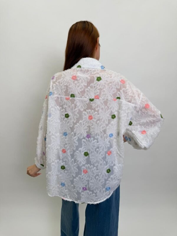 Camisa Flores Neon