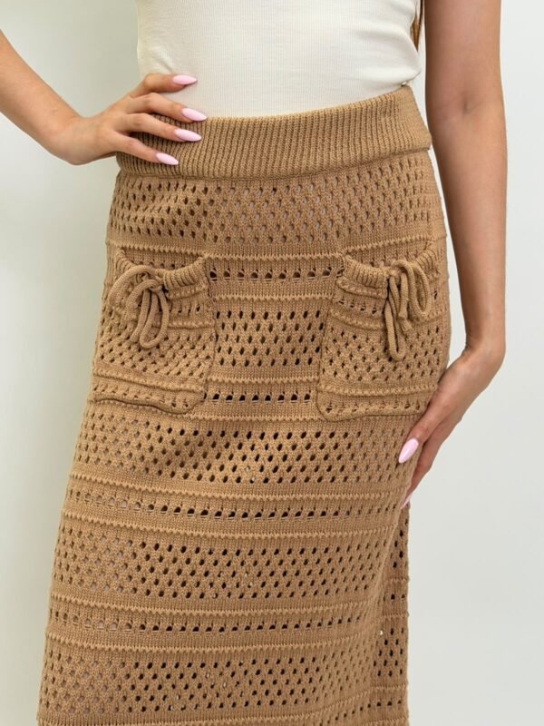 Falda Tejida Midi