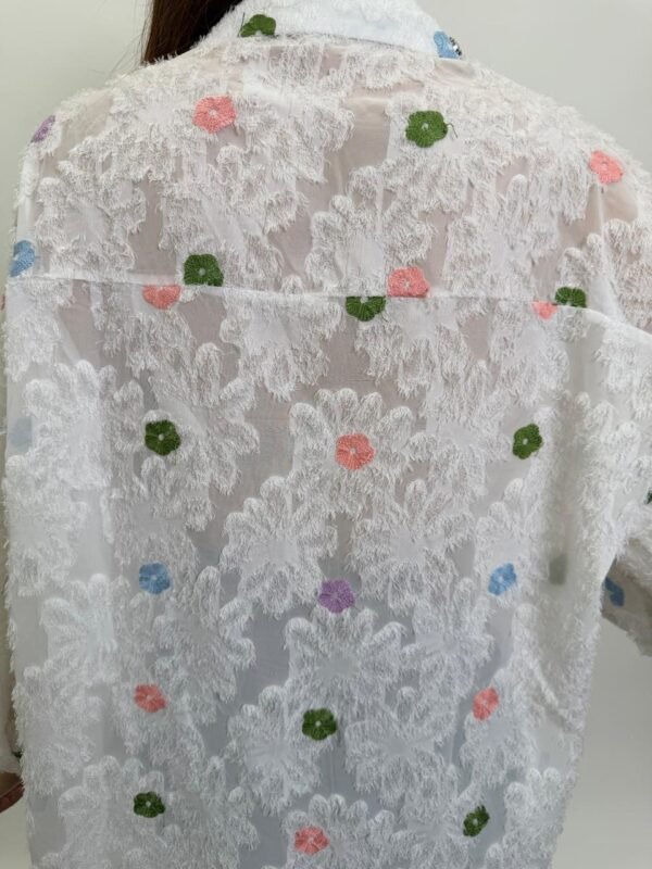 Camisa Flores Neon