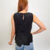 Blusa Negra Crochet