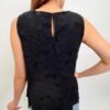 Blusa Negra Crochet