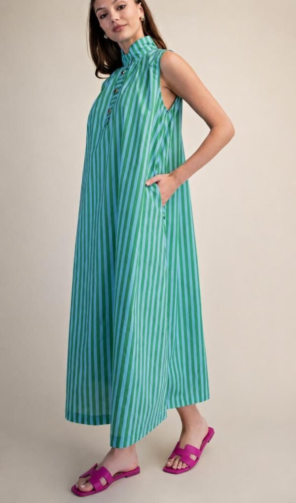 Vestido Largo Rayas