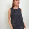 Blusa Negra Crochet