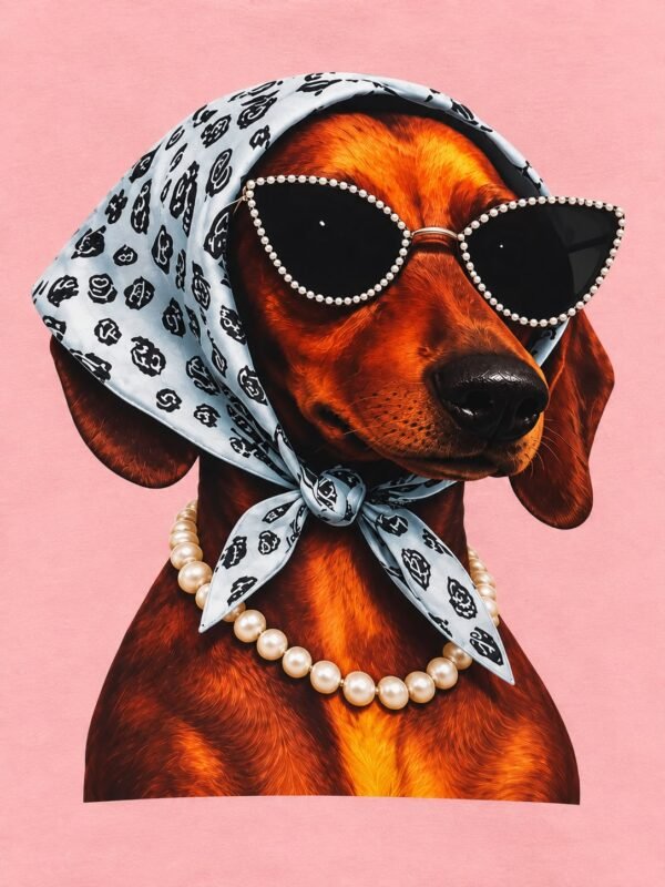 Playera Perro salchicha