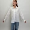 Camisa Flores Bordada