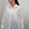 Camisa Flores Bordada