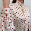 Blusa de Lunares con Lazo