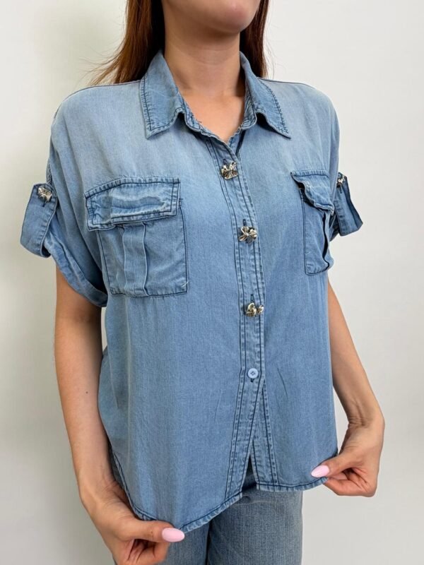 Camisa Denim Ligera