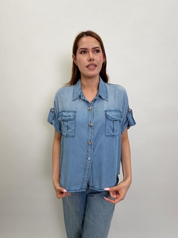 Camisa Denim Ligera