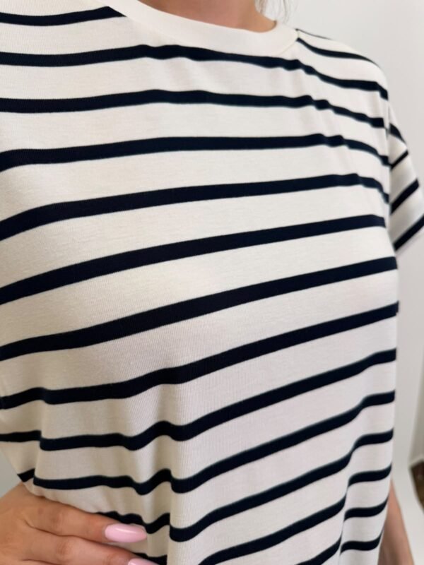 Playera Rayas Navy