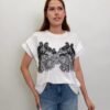 Playera Diseño Con Encaje