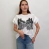 Playera Diseño Con Encaje