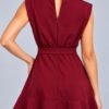 Vestido Corto Vino