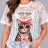 Playera Encaje Gatito