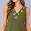Vestido Verde Liso