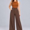 Pantalon Cafe